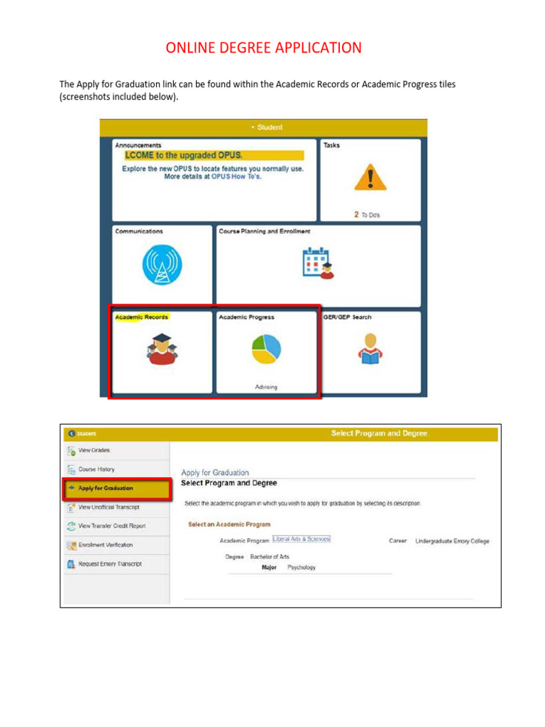 Degree-Application Students 9.2 | PDF