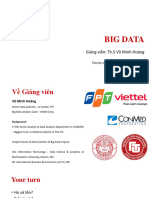 BigData W1 Introduction HoangVu