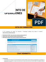 Departamento de Operaciones para Asistentes