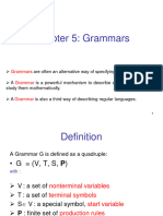 Chapter 5 Grammars