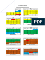 Calendarizacion Nievel Inicial-Siagie