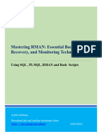 Mastering RMAN Oracle DBA
