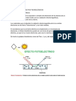 Importancia de Efectos Tecnológicos