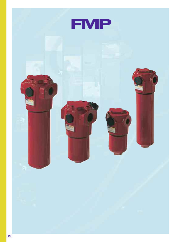 FMP Series Filter Specifications | PDF | Valve | Pressure