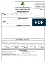 Nota Fiscal JMC NR 11