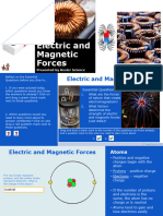 Jeffrey Pederson - Electric and Magnetic Forces Notes