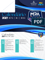 Calendário Mpa 2023 - Mj+mda