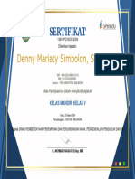 Denny Mariaty Simbolon, SKM., MM