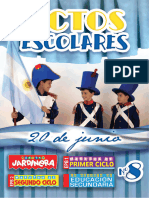 8 - ACTOS ESCOLARES - 20 DE JUNIO