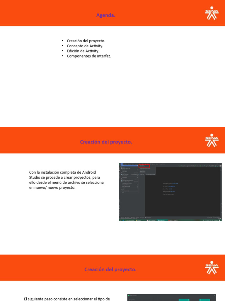 Diseño de Interfaces en Android Studio | PDF | Software de la ...