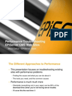 Performance Troubleshooting EPiServer CMS Websites