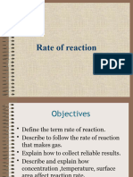 2958 - Rate of Reaction