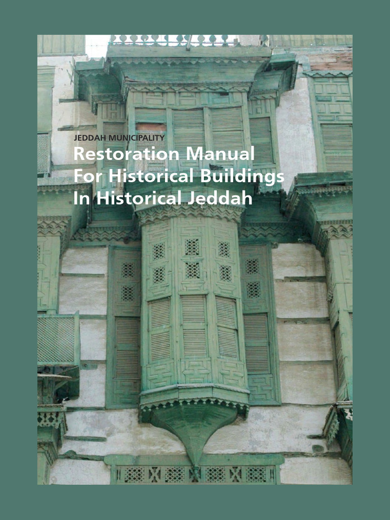 Restoration Manual for Historical Buildings | PDF | Masonry | Mortar ...
