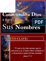 Mi Experiencia Con Dios A Traves de Sus Nombres