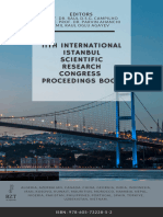 11th International Istanbul Scientific Research Congress Proceedings Book (COMBINED)