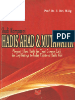 Idri - Book - Studi Komparasi Hadis Ahad Dan Mutawatir