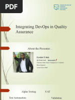 QA in DevOps Presentation