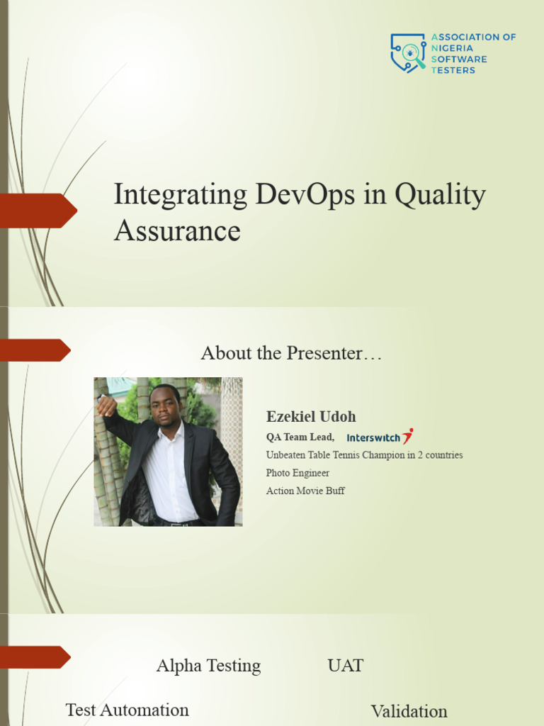 DevOps Integration in QA Processes | PDF | Computing | Engineering