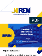 Unidad 3. Herencia Mendeliana