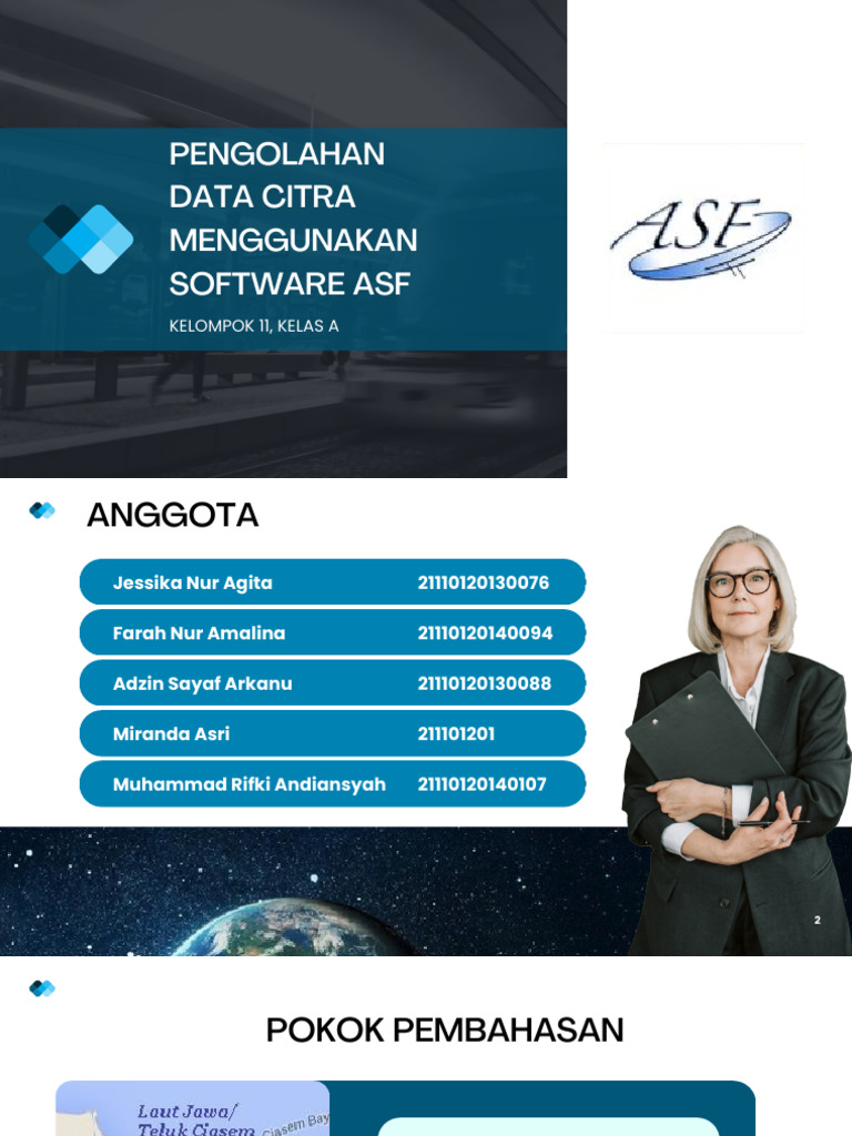 Pengolahan Data Citra dengan ASF | PDF