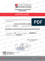 Curso Seguridad y Salud Basicos en La Construccion Sensico Certificado