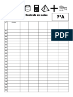 Controle de Notas