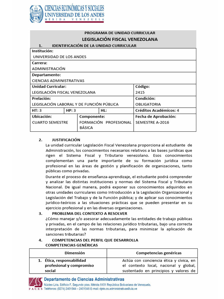 Hecho Imponible y Obligaciones Tributarias | PDF | Impuestos | Venezuela