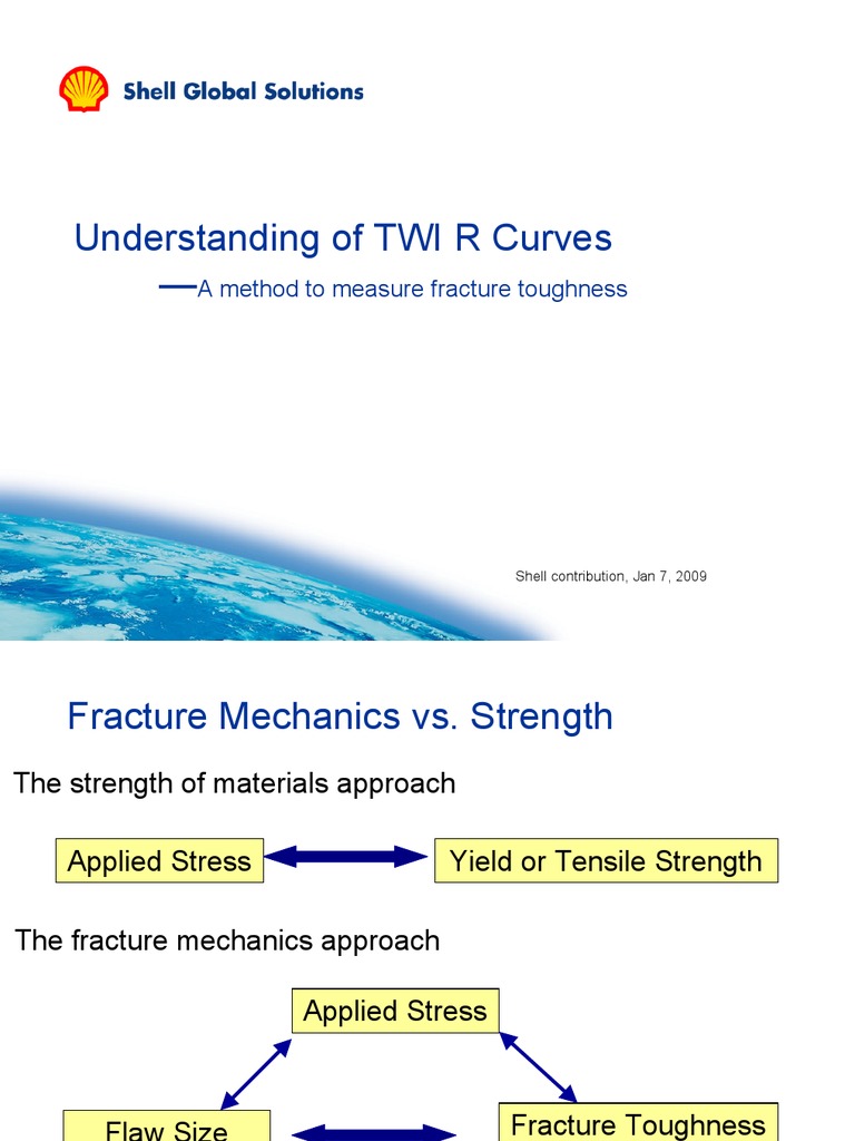 TWI R Curves in Fracture Mechanics | PDF | Fracture | Fracture Mechanics