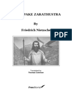 Thus Spake Zarathustra