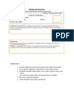 Prueba 8vo Variaciones Porcentuales