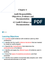 Audit I Chapter 4, PT II, Audit Evidence and Documentation