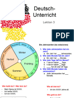 Aprende Los Colores, Estaciones y Meses en Alemán