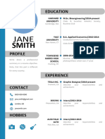 Resume Template 1