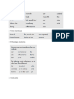 Conjunctions