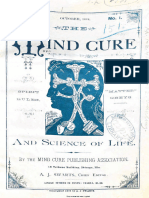 Mind Cure Science of Life v1 n1 Oct 1884
