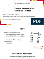 Aula 2 - Necessidades Nutricionais