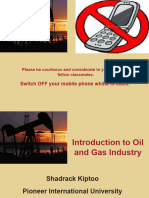 General Introduction To Oil and Gas Industry