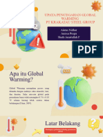 Peran PT Krakatau Steel Mengatasi Global Warming