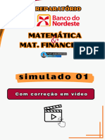 Simulado 01 (Matemática) Gran BNB Pós Edital PDF