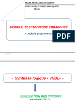 Cours 6-Synthèse Des Circuits Séquentiels - VHDL - GM2