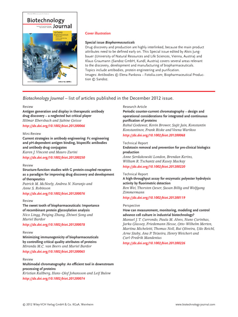 Antigen Generation and Display in Therapeutic Antibody Drug Discovery ...