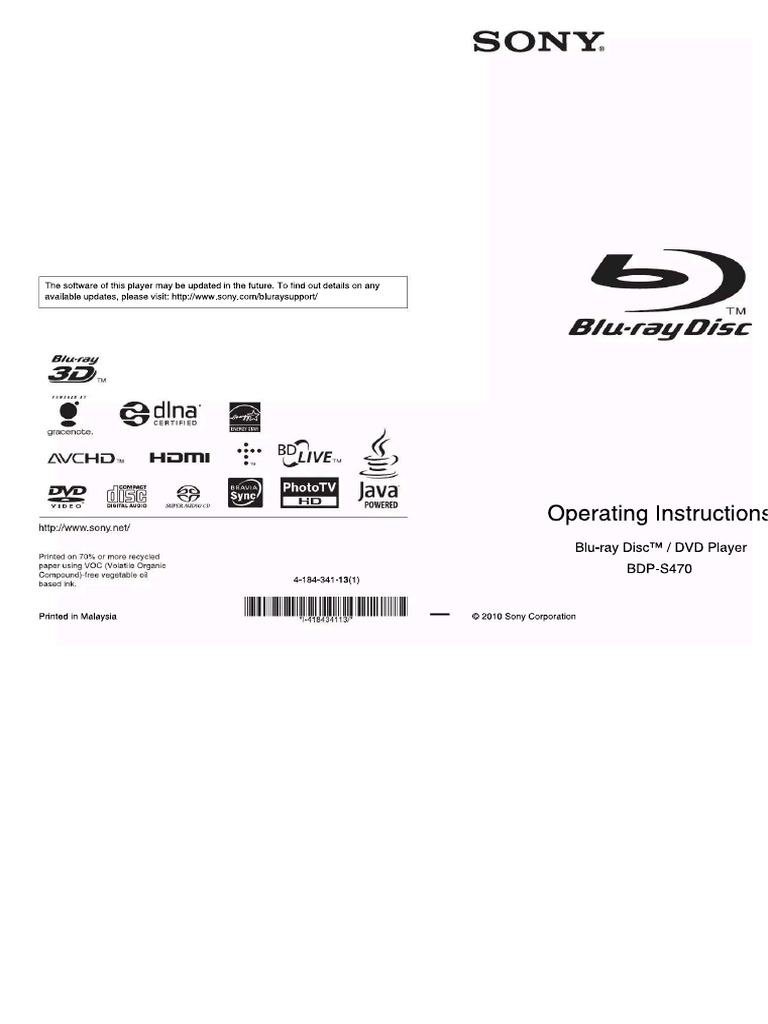 Sony 3 | PDF