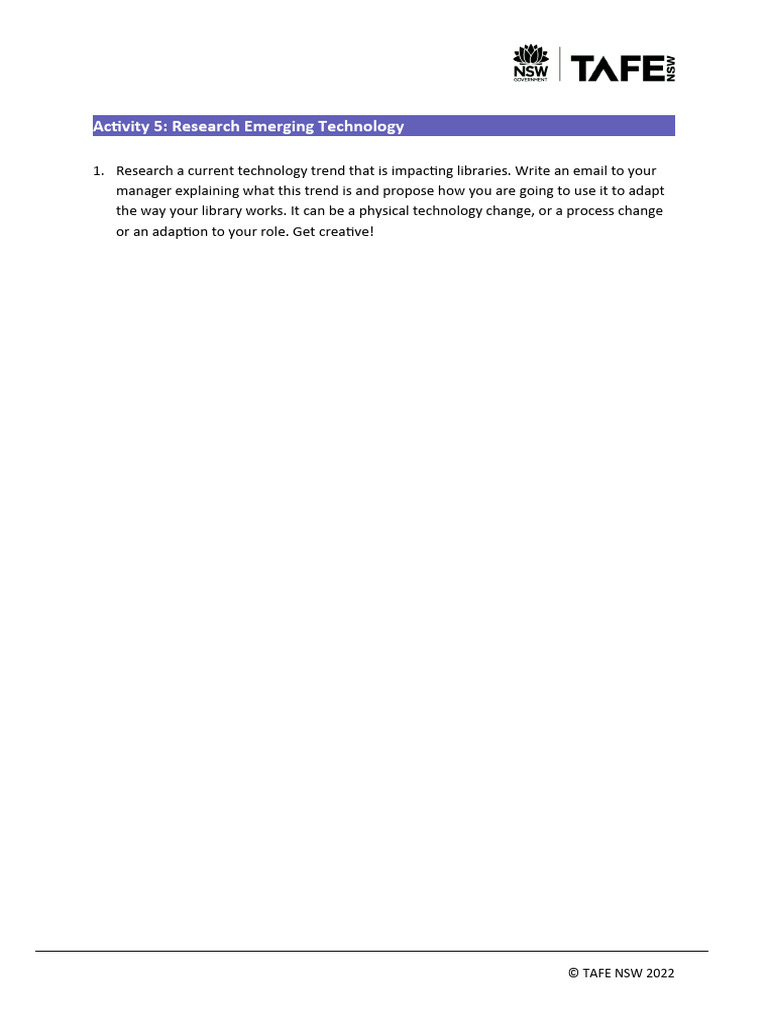 Leveraging VR Technology in Libraries | PDF | Virtual Reality | Human ...