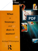 What Is Strategy - and Does It Matter (Richard Whittington)