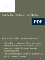 Civil Military Relations