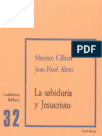 La Sabiduria y Jesucristo