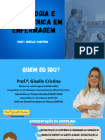 Apresentação Da Disciplina Semiologia