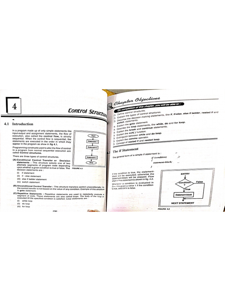 Chapter 4, C++ | PDF