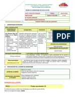 Sesión de Aprendizaje de Plan Lector