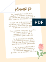 Documento A4 de Carta de Amor para Imprimir para Amor y Amistad